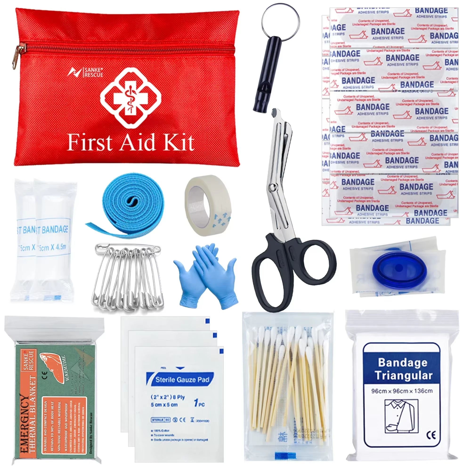 Kit supervivencia emergencia 