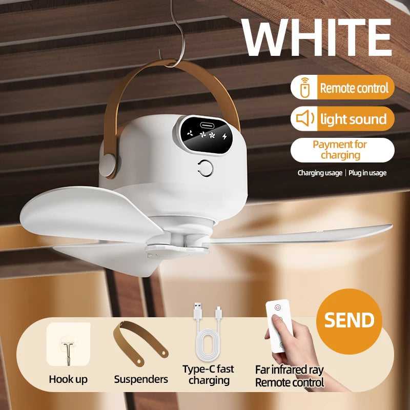 Ventilador portatil recargable