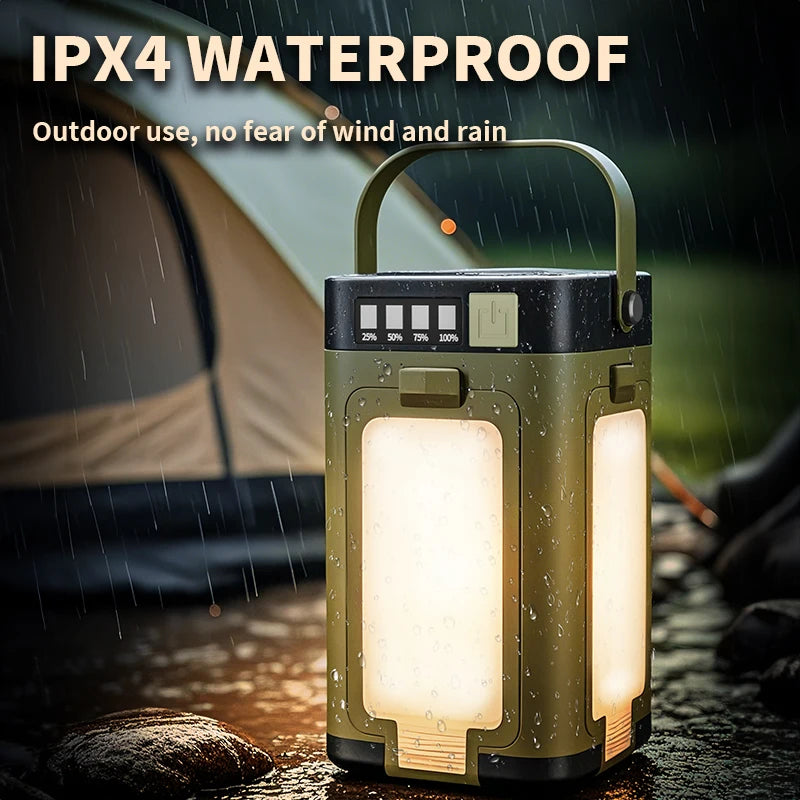 Linterna carga solar usb
