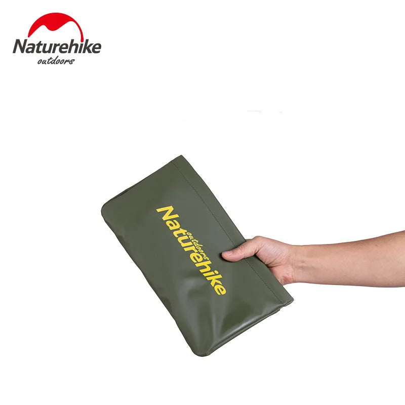 Cubo plegable para camping